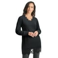 thumbnail image 1 of Jessica London Women's Plus Size Lace Trim Pullover Sweater, 1 of 6