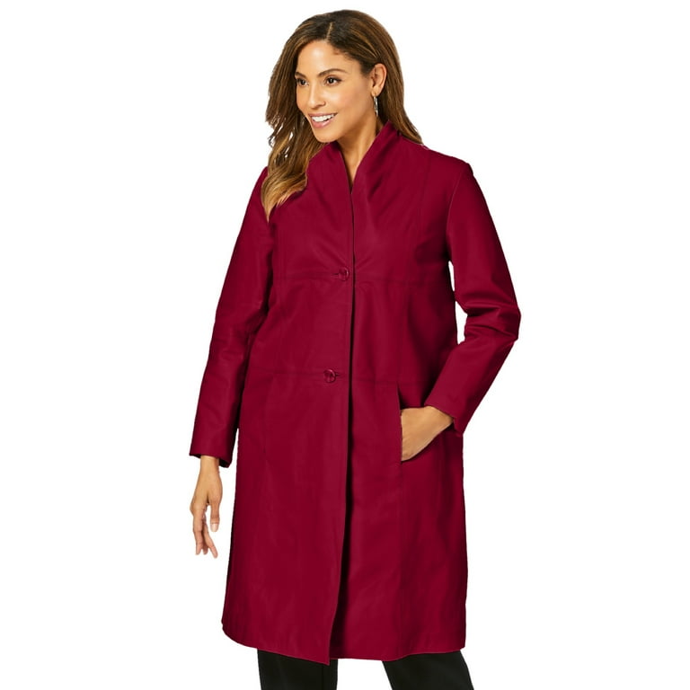Plus size swing coat cheap