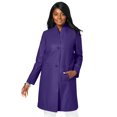 thumbnail image 1 of Jessica London Women's Plus Size Leather Swing Coat, 1 of 6