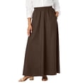 thumbnail image 1 of Jessica London Women's Plus Size Linen Maxi Skirt, 1 of 4