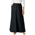 thumbnail image 1 of Jessica London Women's Plus Size Linen Maxi Skirt, 1 of 4