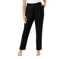 thumbnail image 1 of Jessica London Women's Plus Size Linen Pleat-Front Pant, 1 of 3