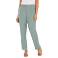 thumbnail image 1 of Jessica London Women's Plus Size Linen Pleat-Front Pant, 1 of 2