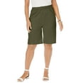 thumbnail image 1 of Jessica London Women's Plus Size Linen Short, 1 of 3