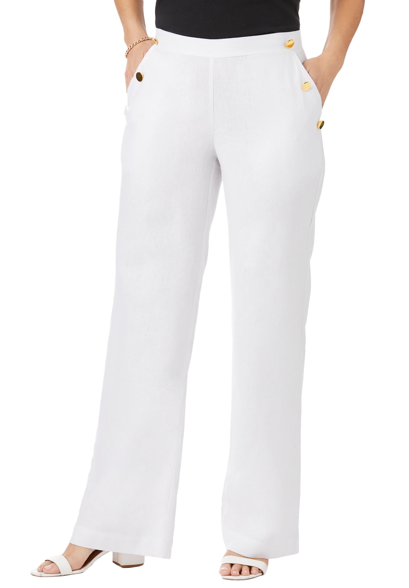 ASKK NY HighRise WideLeg Sailor Pants  Anthropologie Singapore  Womens  Clothing Accessories  Home