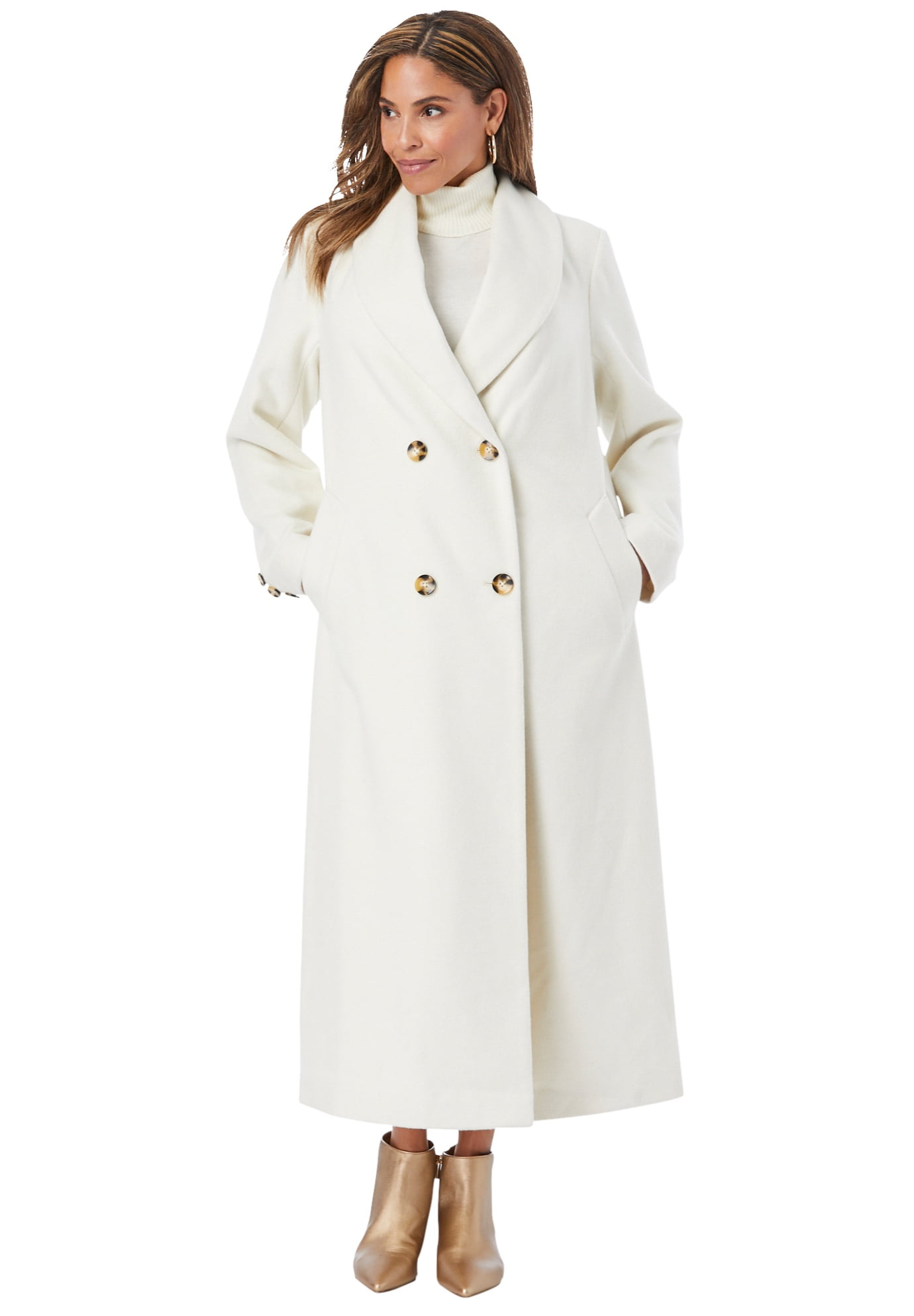 Jessica london wool coat outlets soze 4x