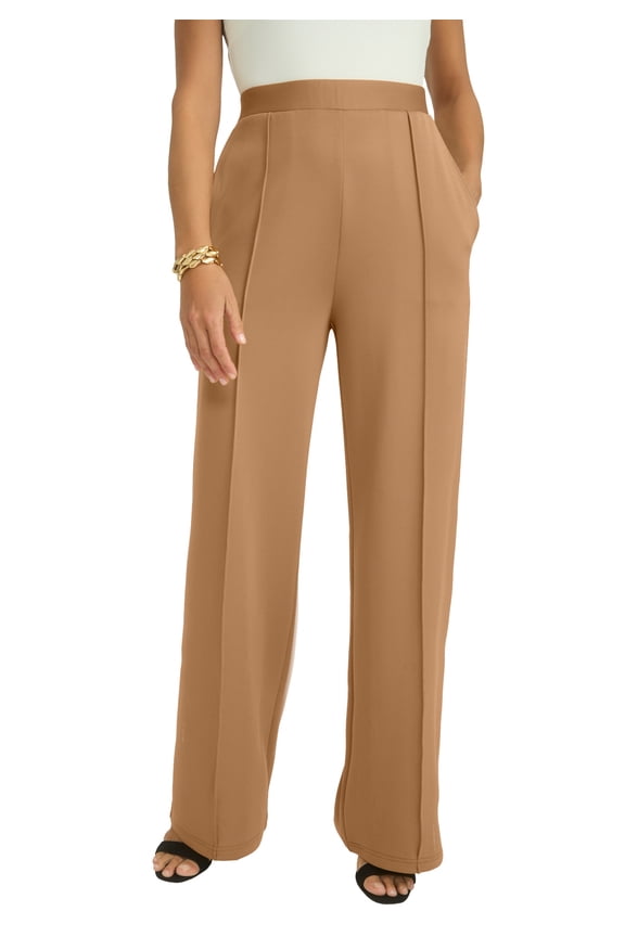 Women's Plus Size Perfectease Wide Leg Pant