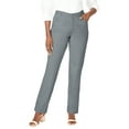 thumbnail image 1 of Jessica London Women's Plus Size Petite Classic Cotton Denim Straight-Leg Jean, 1 of 3