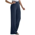 thumbnail image 1 of Jessica London Women's Plus Size Petite Everyday Stretch Knit Wide Leg Pant, 1 of 6