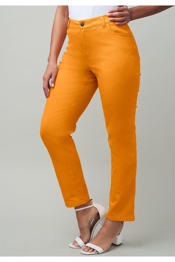 Women's Plus Size Petite True Fit Stretch Denim Straight Leg Jean