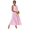 thumbnail image 1 of Jessica London Women's Plus Size Pleated Maxi Dress, 1 of 1