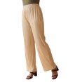 thumbnail image 1 of Jessica London Women's Plus Size Plisse Wide-Leg Trouser, 1 of 4