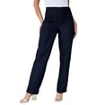 thumbnail image 1 of Jessica London Women's Plus Size Sculpt Fit Straight Leg Jean, 1 of 4