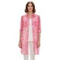 thumbnail image 1 of Jessica London Women's Plus Size Sheer Georgette Mega Tunic, 1 of 6