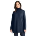 thumbnail image 1 of Jessica London Women's Plus Size Side Button Turtleneck, 1 of 5