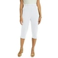 thumbnail image 1 of Jessica London Women's Plus Size Soft Ease Capri, 1 of 6