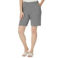 thumbnail image 1 of Jessica London Women's Plus Size Soft Ease Knit Shorts, 1 of 5