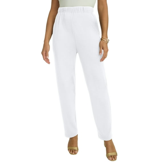 Jessica London Women's Plus Size Soft Ease Straight Leg Pant