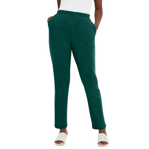 Jessica London Women's Plus Size Soft Ease Straight Leg Pant
