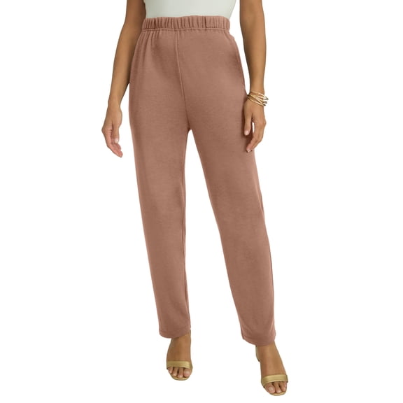 Jessica London Women's Plus Size Soft Ease Straight Leg Pant