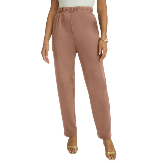 Jessica London Women's Plus Size Soft Ease Straight-Leg Pant