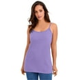 thumbnail image 1 of Jessica London Women's Plus Size Stretch Cotton Cami, 1 of 4