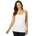 thumbnail image 1 of Jessica London Women's Plus Size Stretch Cotton Cami, 1 of 6
