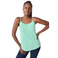 thumbnail image 1 of Jessica London Women's Plus Size Stretch Cotton Cami, 1 of 3