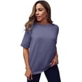 thumbnail image 1 of Jessica London Women's Plus Size Stretch Cotton Cuff Tee, 1 of 4