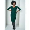thumbnail image 1 of Jessica London Women's Plus Size Stretch Cotton T-Shirt Dress, 1 of 3