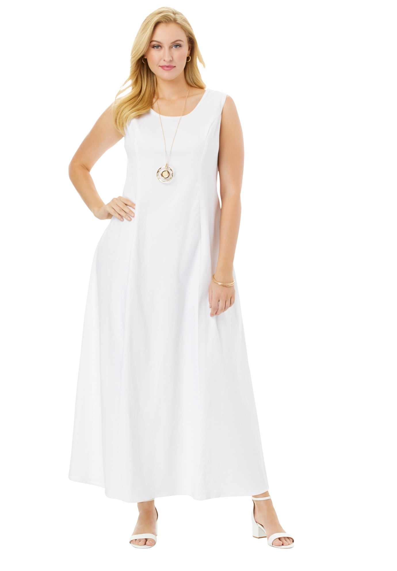 Plus size hotsell maxi shift dress