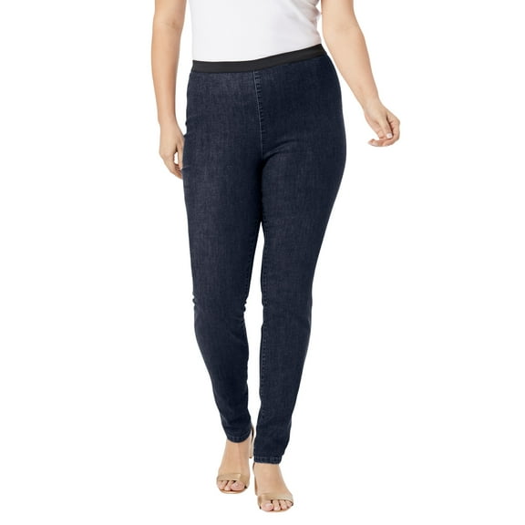 Jessica London Women's Plus Size Stretch Denim Skinny Jegging