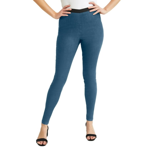 Jessica London Women's Plus Size Stretch Denim Skinny Jegging