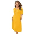 thumbnail image 1 of Jessica London Women's Plus Size Stretch Knit A-Line Dress, 1 of 3