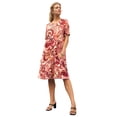 thumbnail image 1 of Jessica London Women's Plus Size Stretch Knit A-Line Dress, 1 of 3