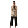 thumbnail image 1 of Jessica London Women's Plus Size Stretch Knit Open Front Knit Topper, 1 of 6