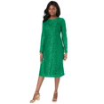 thumbnail image 1 of Jessica London Women's Plus Size Stretch Lace Shift Dress, 1 of 3