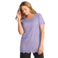 thumbnail image 1 of Jessica London Women's Plus Size Stretch Lace Tunic, 1 of 5