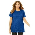 thumbnail image 1 of Jessica London Women's Plus Size Stretch Lace Tunic, 1 of 5
