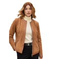 thumbnail image 1 of Jessica London Women's Plus Size Suede Lady Jacket, 1 of 1