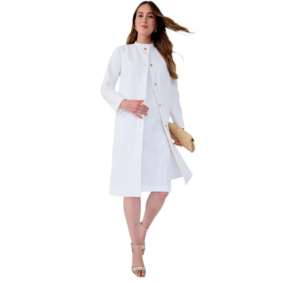 Jessica London Women's Plus Size Swing Jacket Dress