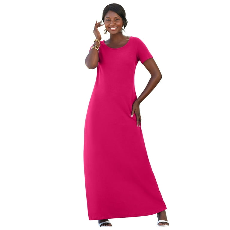 Cotton t shirt maxi dress hotsell