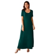 chinese dress ladies Nemidor Womens Casual Plus Size Summer Maxi Dresses Boho Print Flared Long  Dress with Pocket 14-26(403,14,Black Whitestripe) at Amazon Women's Clothing  store