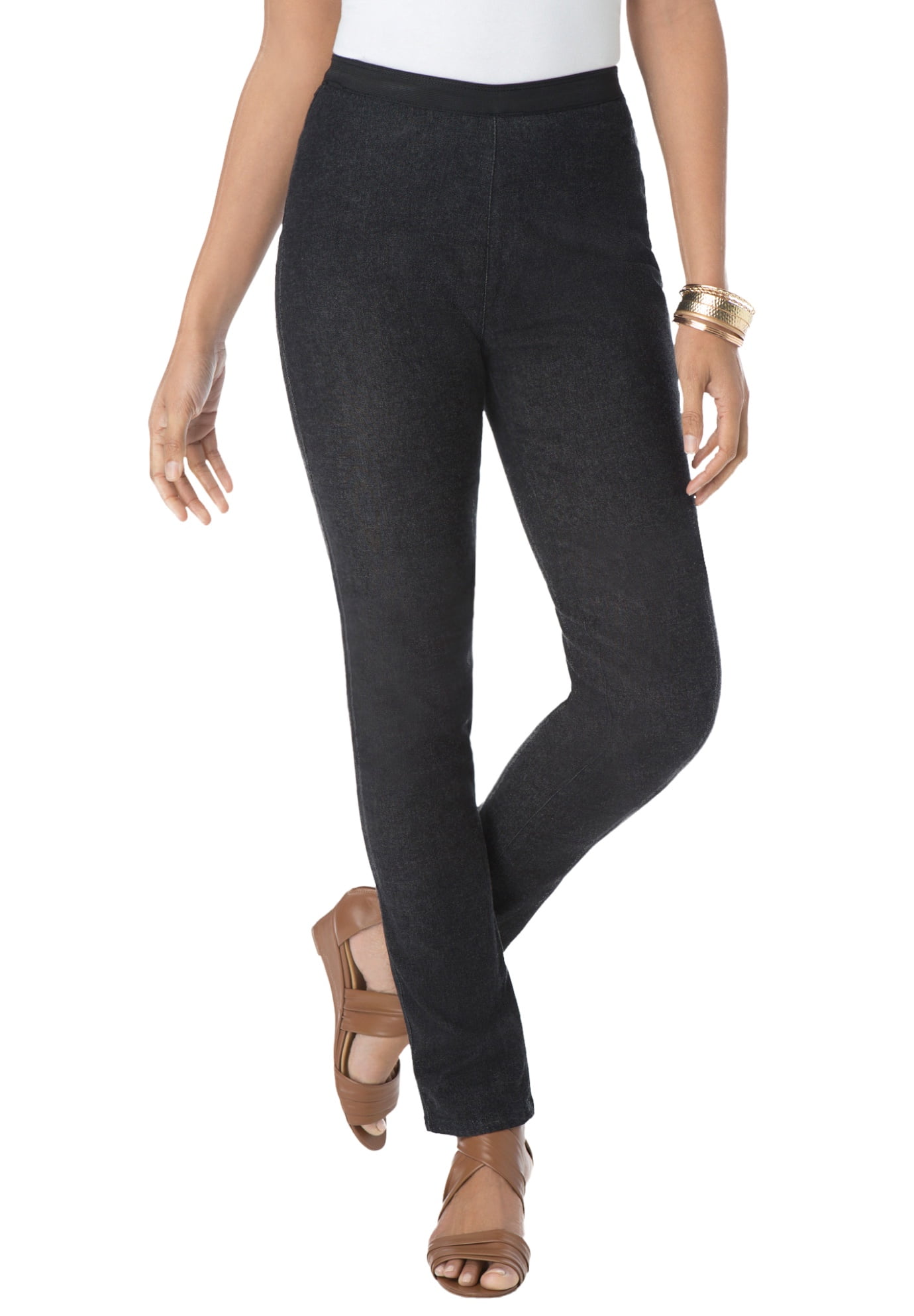 Tall black jeggings top