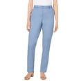 thumbnail image 1 of Jessica London Women's Plus Size Tall Stretch Cotton Chino Straight-Leg Pant, 1 of 3
