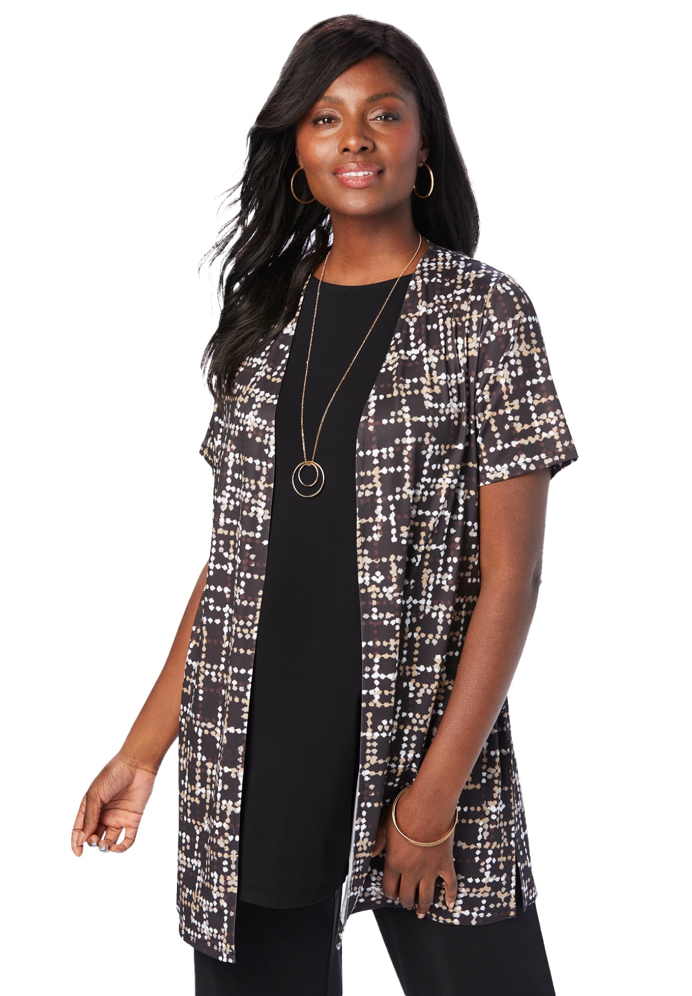 Plus size travel knit clothing hot sale