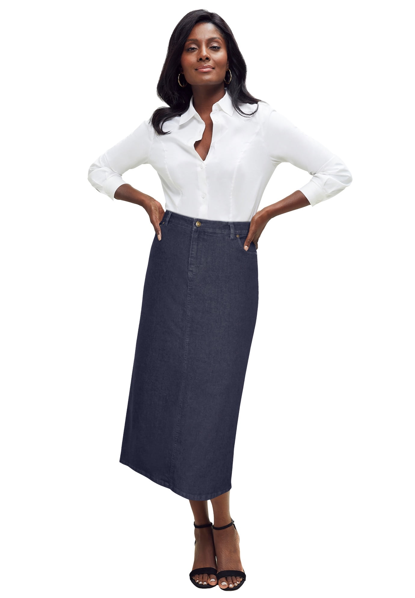 Plus size pencil skirt 2018 sale