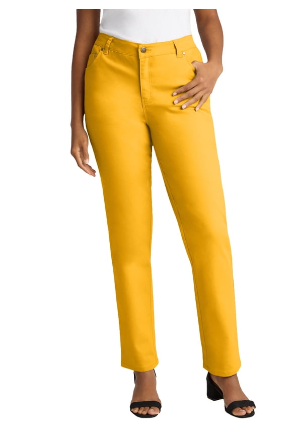 Women's Plus Size True Fit Stretch Denim Straight Leg Jean