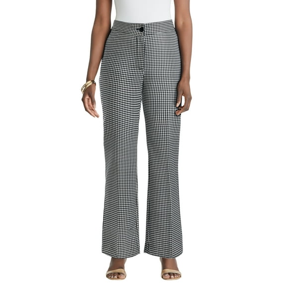 Jessica London Women's Plus Size Tummy Control Bi-Stretch Bootcut Pant