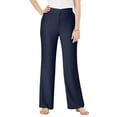 thumbnail image 1 of Jessica London Women's Plus Size Tummy Control Bi-Stretch Bootcut Pant, 1 of 4